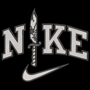 Nike Halloween Chucky Knife Embroidered Adult Unisex Crewneck Sweatshirt